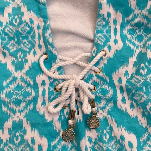 MacBeth Collection Hooded Swim Cover Up - Picture 4 of 7